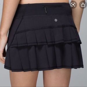 Lululemon ruffle running skort
